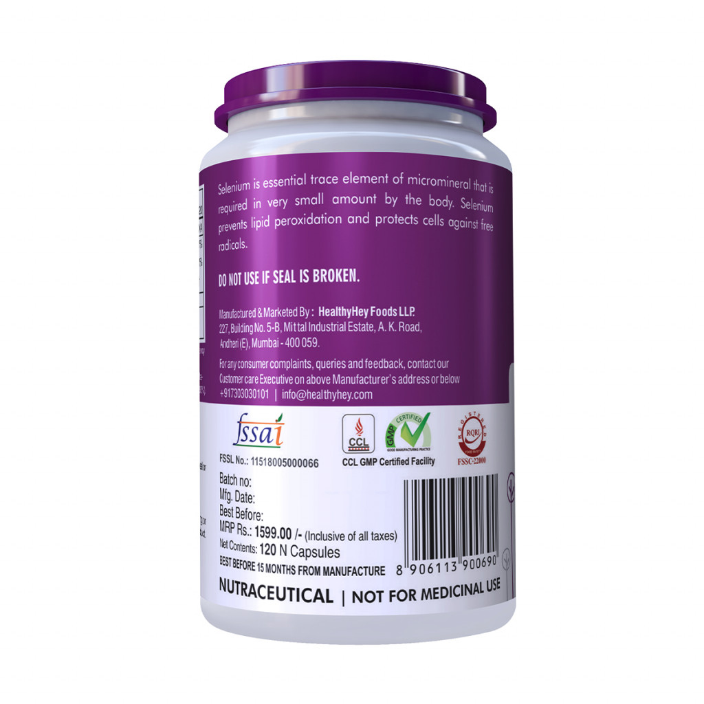 Selenium Plus NaNaturalVitamin E, Supports Optimal Health, Antioxidant Supplement, 120 Veg Capsules