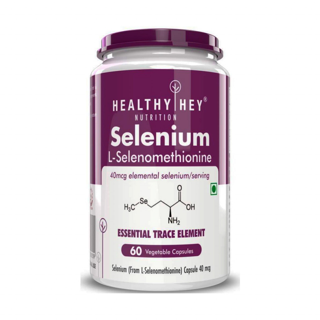 Selenium Capsules, 40Mcg, Non Gmo and Superior Absorption Vegetarian Capsules 60